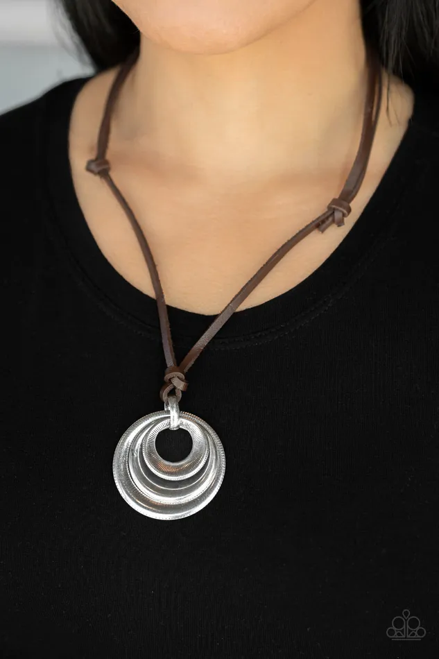 All Eyes On U Jewelry Paparazzi Accessories Necklaces Desert Spiral Silver Paparazzi Necklace All Eyes On U Jewelry Paparazzi Accessories Necklaces Desert Spiral Silver Paparazzi Necklace