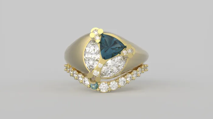 ARTEMER Rings Custom Order for Chiaras band