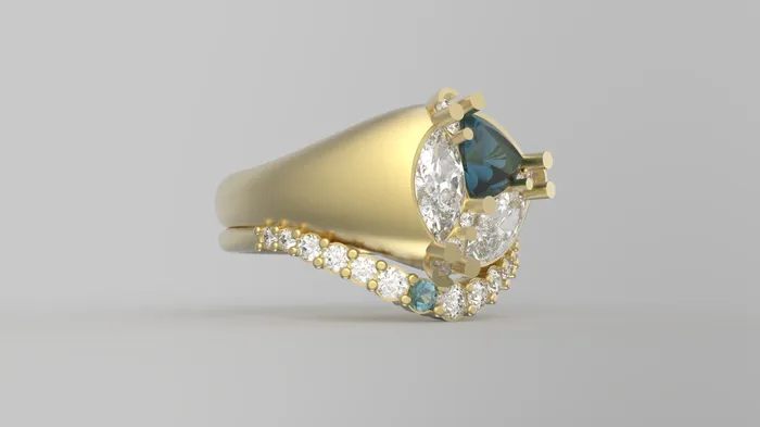 ARTEMER Rings Custom Order for Chiaras band