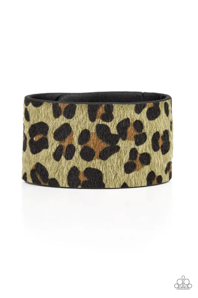 Bracelets All Eyes On U Jewelry Paparazzi Accessories Cheetah Cabana Green Paparazzi Bracelet Bracelets All Eyes On U Jewelry Paparazzi Accessories Cheetah Cabana Green Paparazzi Bracelet