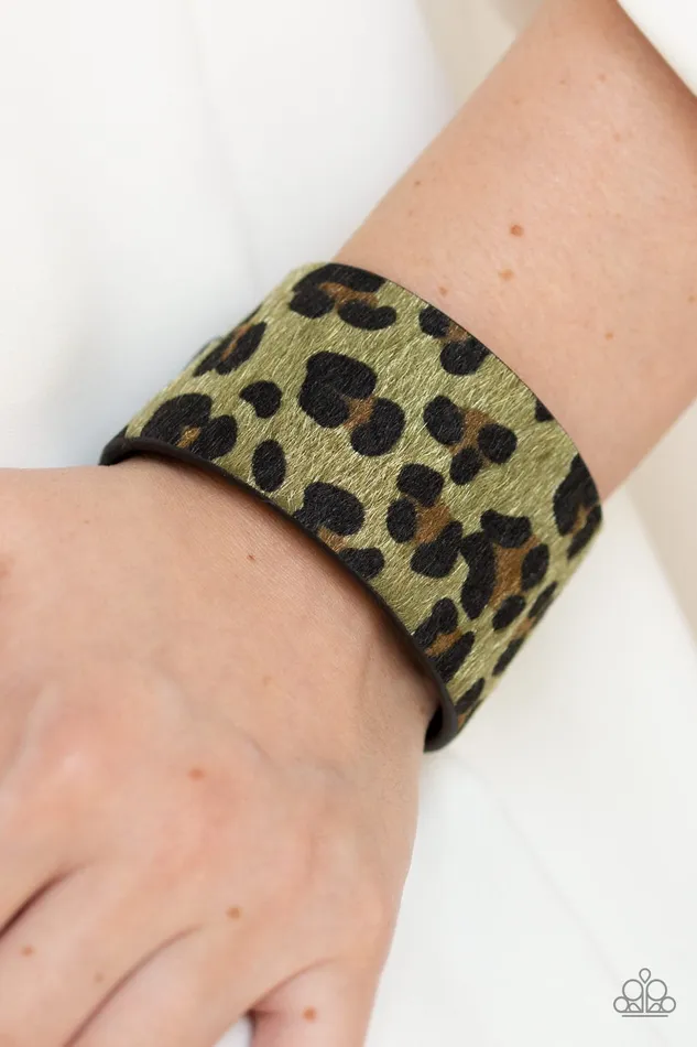 Bracelets All Eyes On U Jewelry Paparazzi Accessories Cheetah Cabana Green Paparazzi Bracelet Bracelets All Eyes On U Jewelry Paparazzi Accessories Cheetah Cabana Green Paparazzi Bracelet