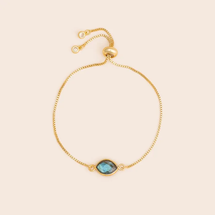 Bracelets Gemlet Labradorite Gemstone Adjustable Bracelet