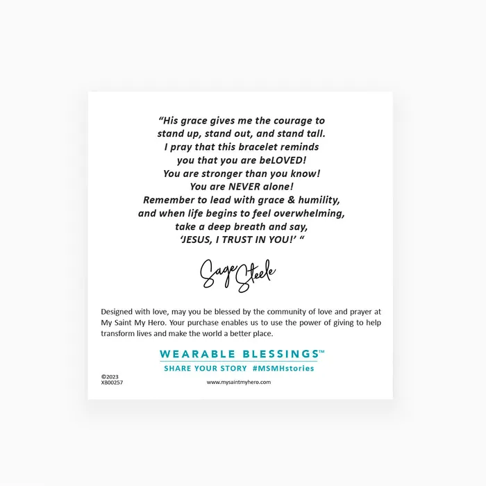 Bracelets My Saint My Hero Divine Grace Benedictine Bracelet