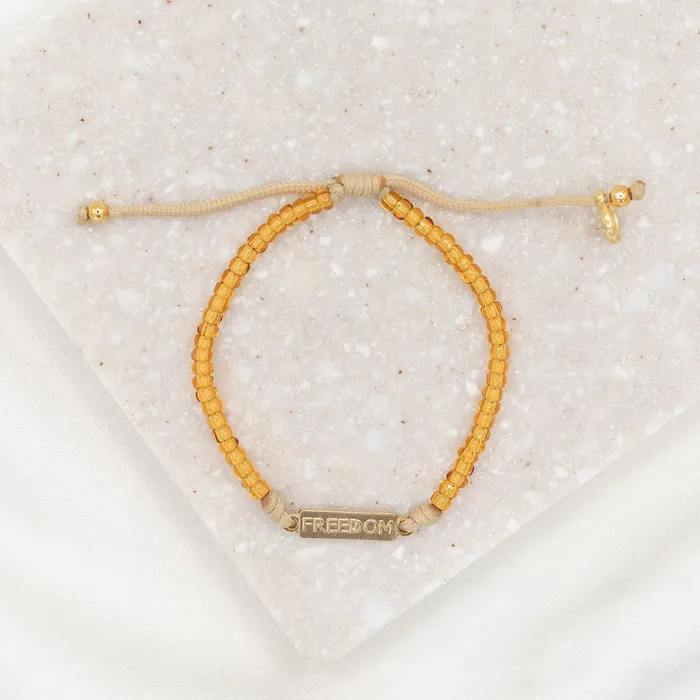 Bracelets My Saint My Hero Freedom Human Trafficking Awareness Bracelet