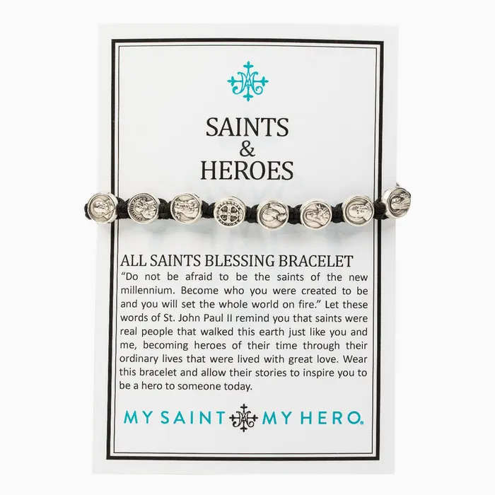 Bracelets Saints Heroes All Saints Bracelet My Saint My Hero