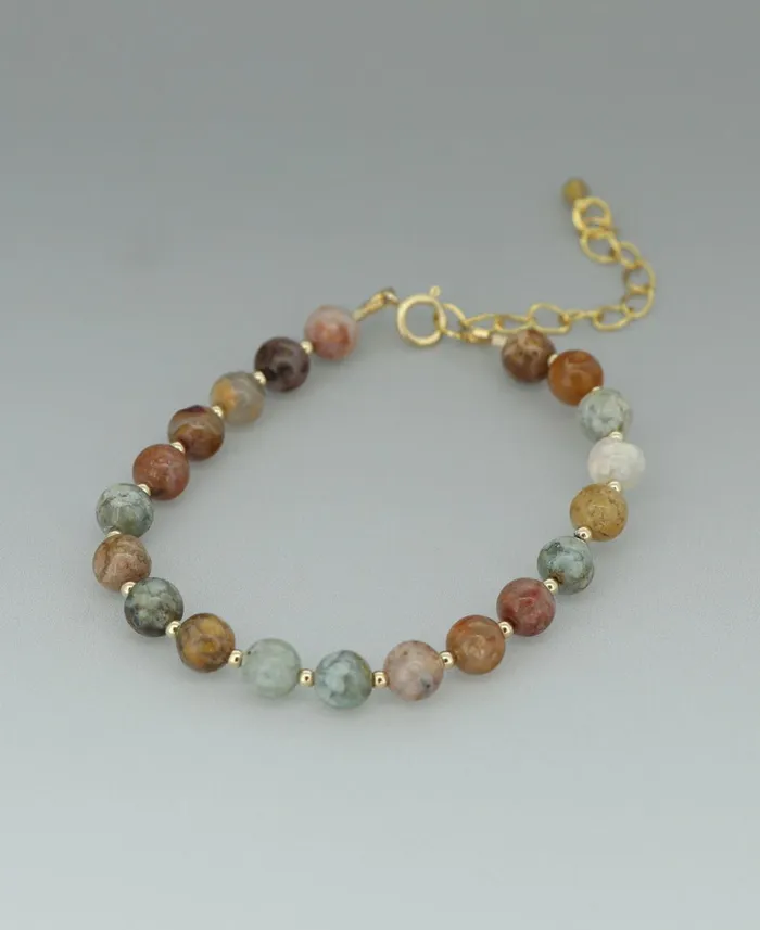 Buddha Groove Bracelets Gemstone Wrist Mala Bracelet 20 Beads