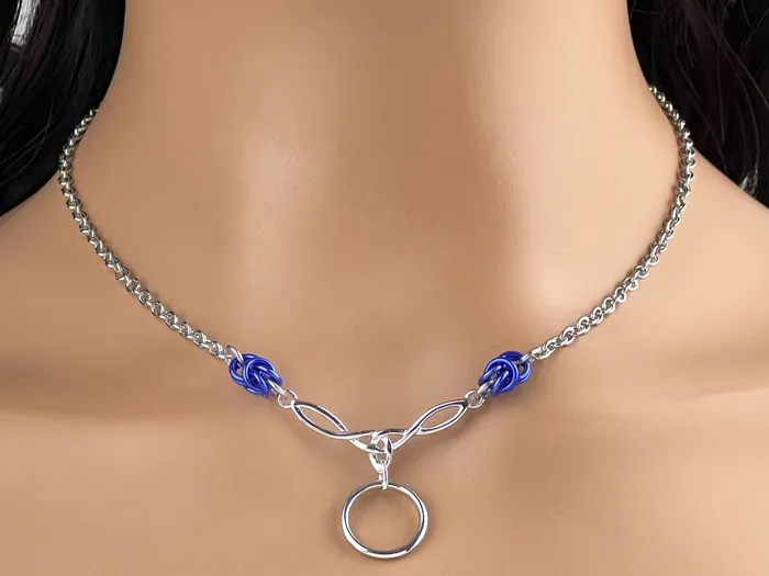 Captive Collars Bracelets Celtic Knot O Chainmaille