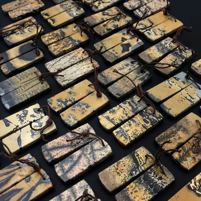 Earrings Intrinsic Trading Natural Wild Horse Picture Jasper Flat Rectangle Earring Pair Cabochon Cab Drilled Matched Gemstone Bead Pair Earrings Intrinsic Trading Natural Wild Horse Picture Jasper Flat Rectangle Earring Pair Cabochon Cab Drilled Matched Gemstone Bead Pair