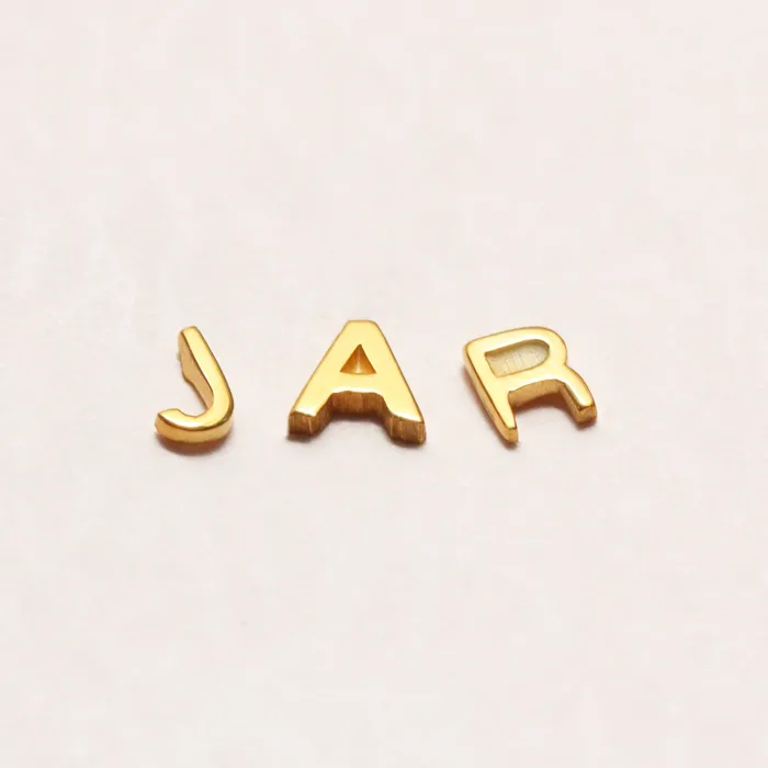 Earrings Letter Stud Earring LOULOUROSE Earrings Letter Stud Earring LOULOUROSE