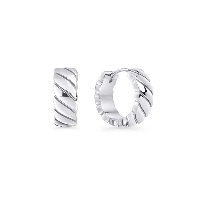 Earrings miabijoux Emmy Huggie Earrings