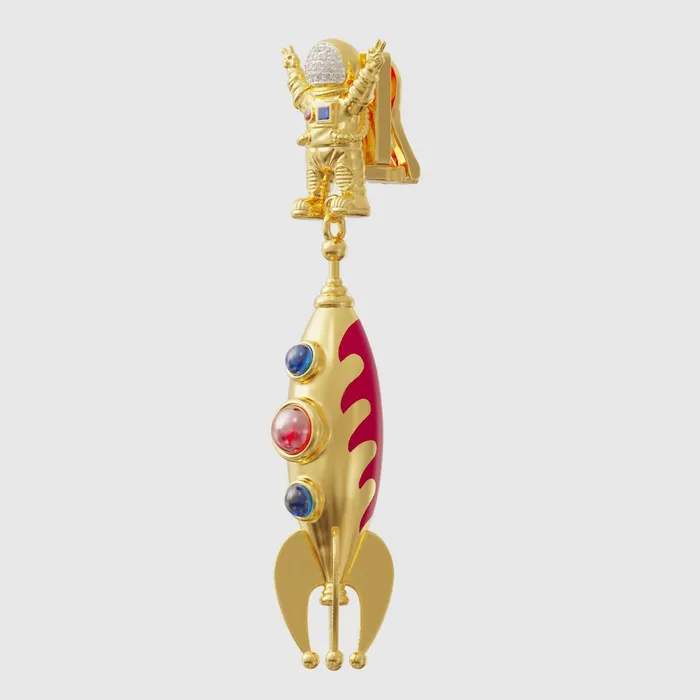 Earrings Naimah Major Tom Spaceship Earrings