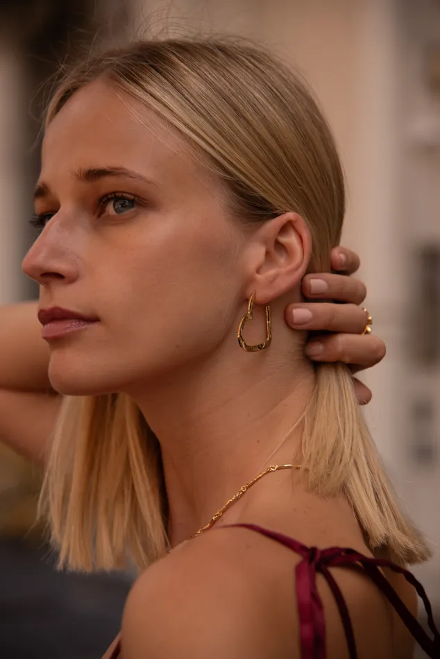 Earrings SOKO Kiota Midi Hoop Earrings