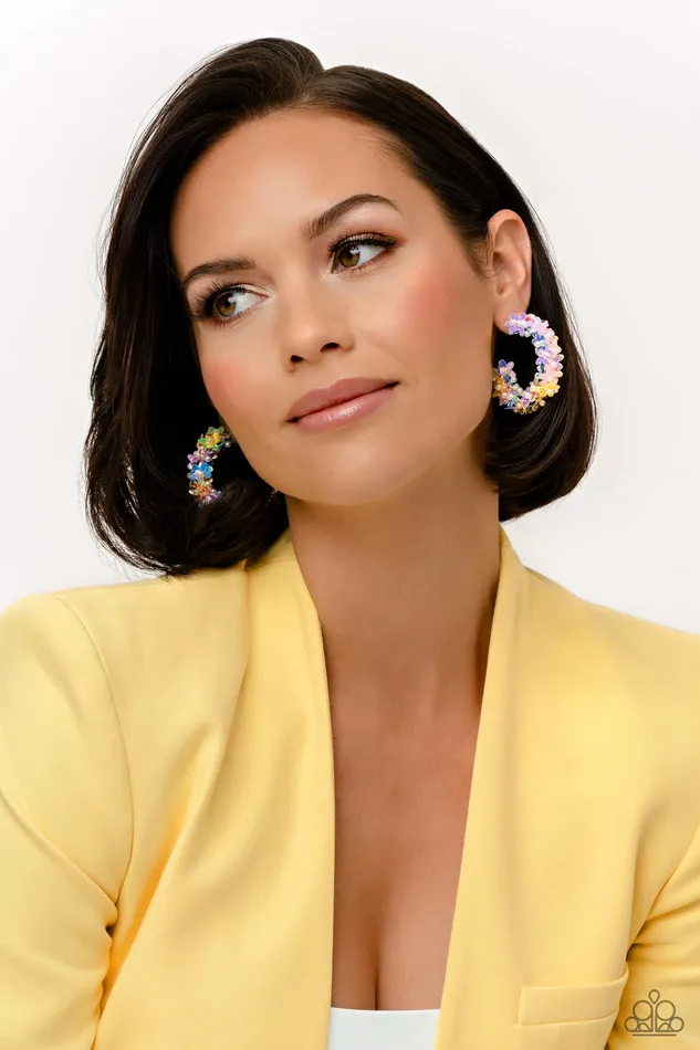 Fairy Fantasia Multicolor Paparazzi Earrings All Eyes On U Jewelry Paparazzi Accessories Earrings