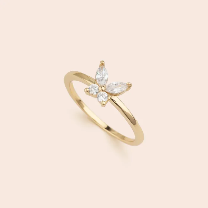 Gemlet Butterfly Ring Rings Gemlet Butterfly Ring Rings