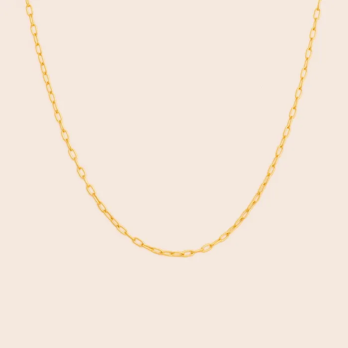 GF Necklaces Mini Paperclip Chain Necklace