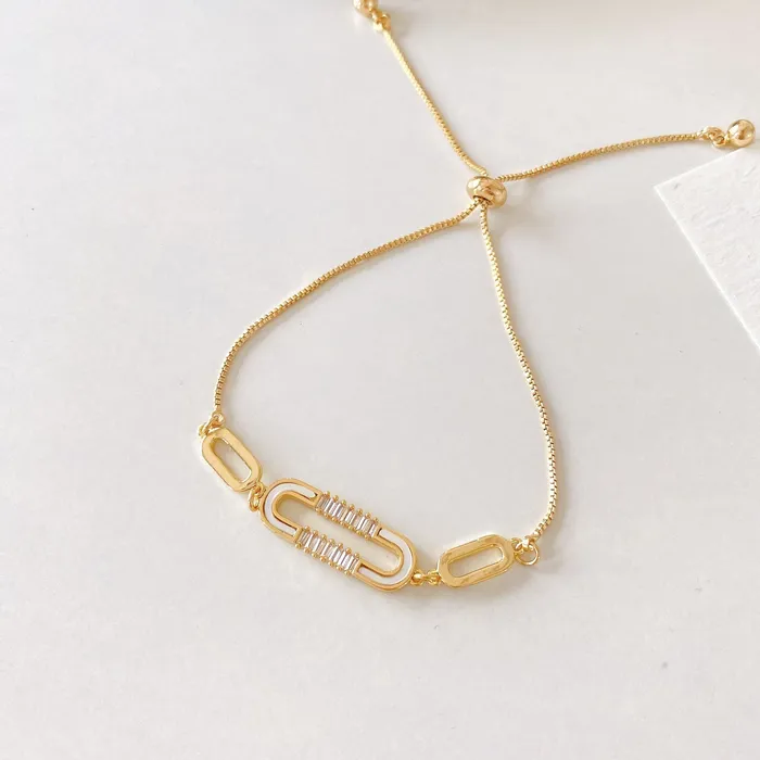 Gold UShaped Shell Bracelet Refined by AnnaKaci Bracelets Gold UShaped Shell Bracelet Refined by AnnaKaci Bracelets