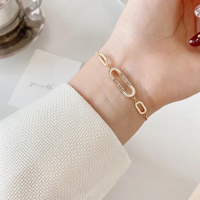 Gold UShaped Shell Bracelet Refined by AnnaKaci Bracelets Gold UShaped Shell Bracelet Refined by AnnaKaci Bracelets