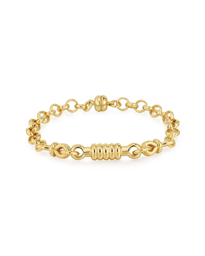 Horsebit Bracelet Gold Luv Aj Bracelets