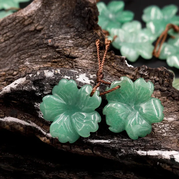 Intrinsic Trading Earrings Hand Carved Natural Green Aventurine Flower Earring Pair Drilled Gemstone Matched Beads Intrinsic Trading Earrings Hand Carved Natural Green Aventurine Flower Earring Pair Drilled Gemstone Matched Beads