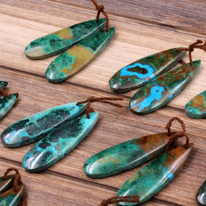 Intrinsic Trading Natural Malachite Chrysocolla Earring Pair Gemstone Drilled Earring Cabochon Cab Pair Teardrop Matched Earring Bead Pair From Australia Earrings Intrinsic Trading Natural Malachite Chrysocolla Earring Pair Gemstone Drilled Earring Cabochon Cab Pair Teardrop Matched Earring Bead Pair From Australia Earrings