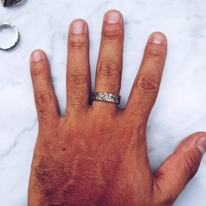 Jess Zabala Jewelry RAW BALINESE RING BRASS Rings