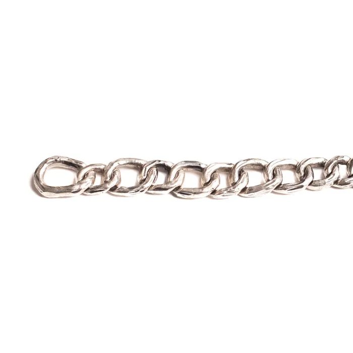 JewelryLab DARA ABSTRACT TWISTED CHAIN BRACELET 925 STERLING SILVER Bracelets