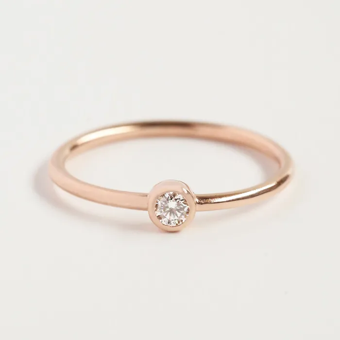 LOULOUROSE Rings Moonlight Bezel Ring