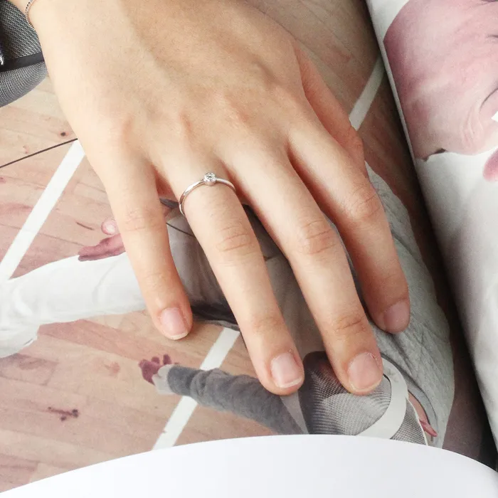 LOULOUROSE Rings Moonlight Bezel Ring