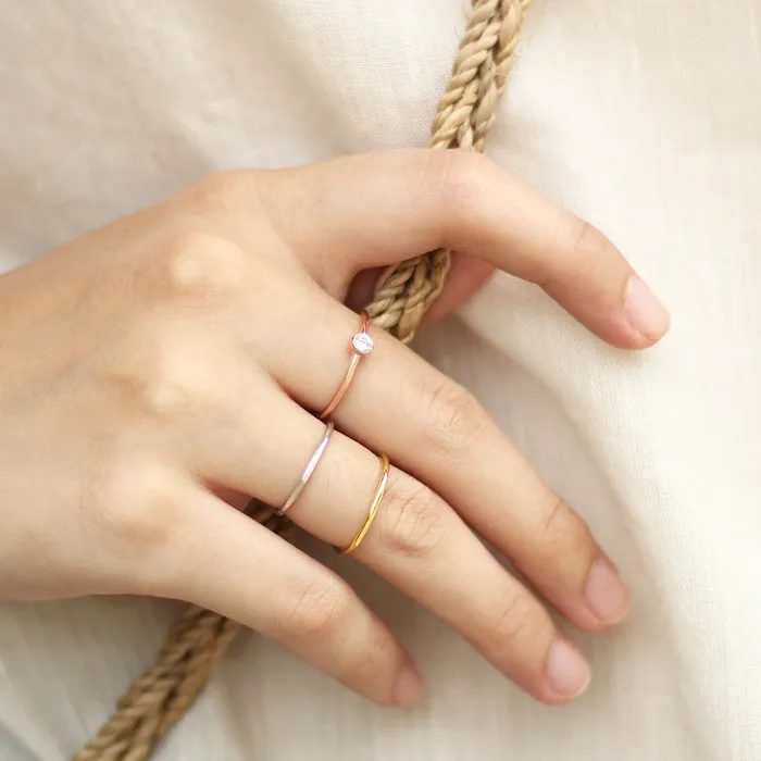 LOULOUROSE Rings Moonlight Bezel Ring