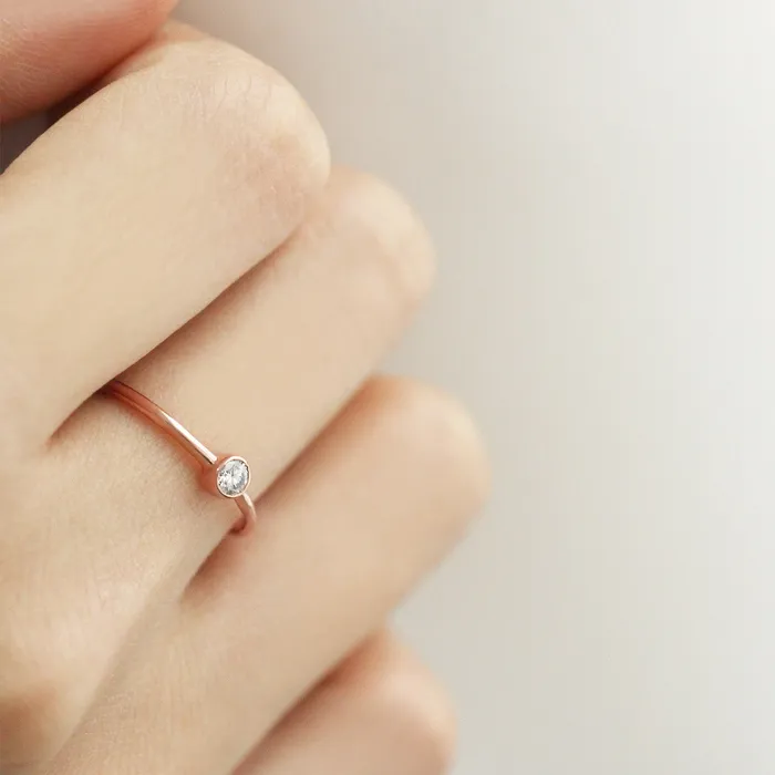 LOULOUROSE Rings Moonlight Bezel Ring