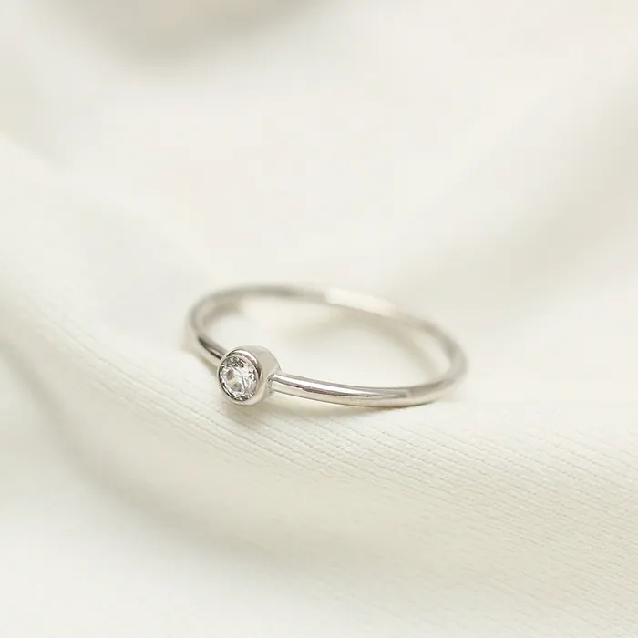 LOULOUROSE Rings Moonlight Bezel Ring