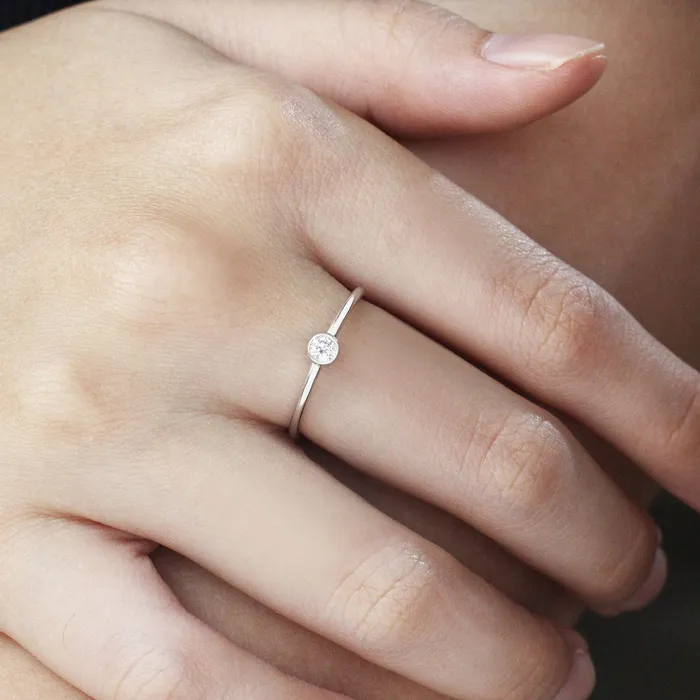 LOULOUROSE Rings Moonlight Bezel Ring