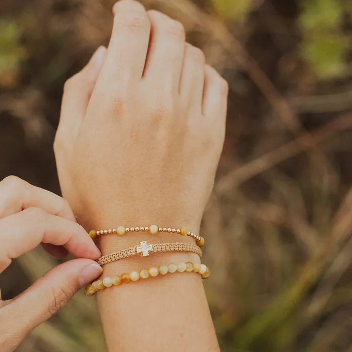 My Saint My Hero Bracelets Be Still Prayer Bracelet Tigers Eye