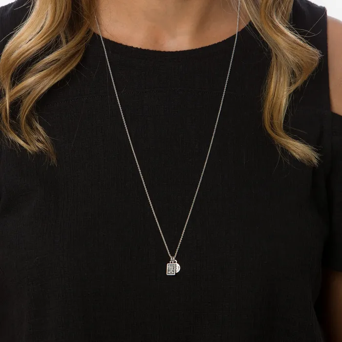 My Saint My Hero Garment of Grace Petite Scapular Necklace Necklaces