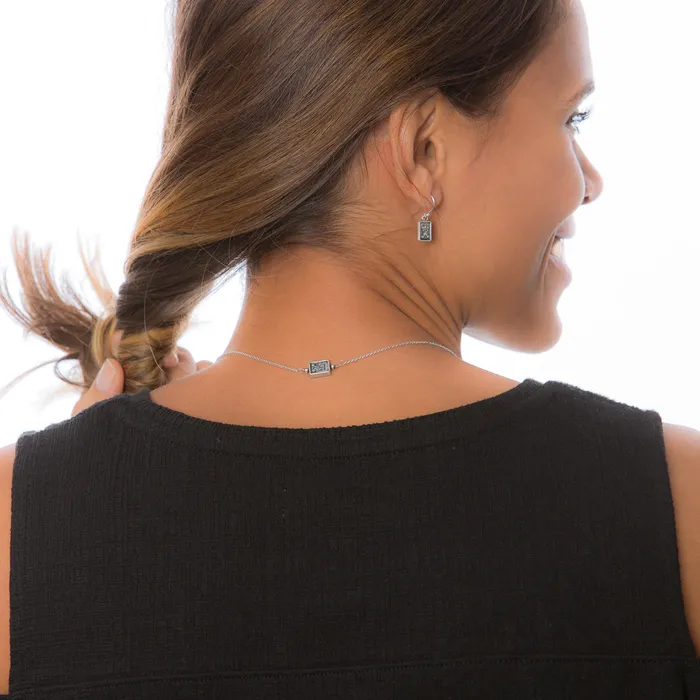 My Saint My Hero Garment of Grace Petite Scapular Necklace Necklaces
