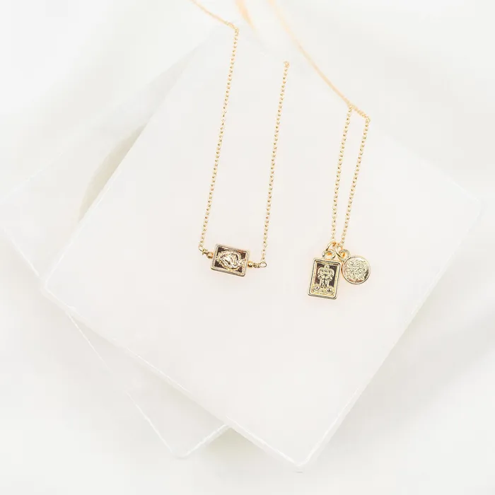 My Saint My Hero Garment of Grace Petite Scapular Necklace Necklaces
