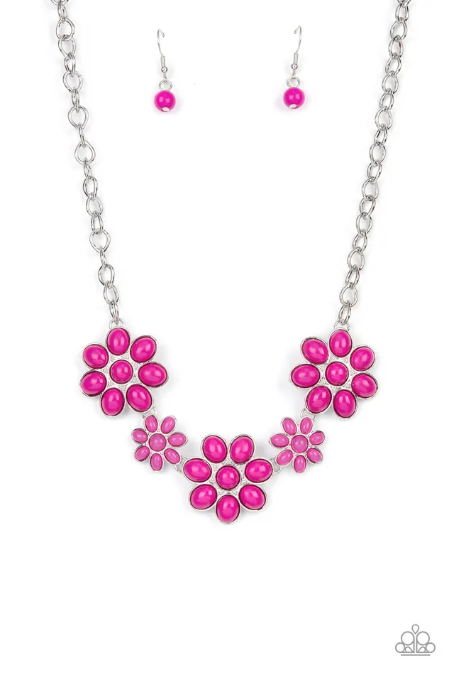 Necklaces All Eyes On U Jewelry Paparazzi Accessories Flamboyantly Flowering Pink Paparazzi Necklace Necklaces All Eyes On U Jewelry Paparazzi Accessories Flamboyantly Flowering Pink Paparazzi Necklace
