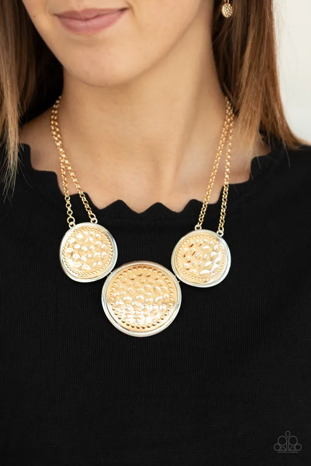 Necklaces All Eyes On U Jewelry Paparazzi Accessories Gladiator Glam Gold Paparazzi Necklace Necklaces All Eyes On U Jewelry Paparazzi Accessories Gladiator Glam Gold Paparazzi Necklace