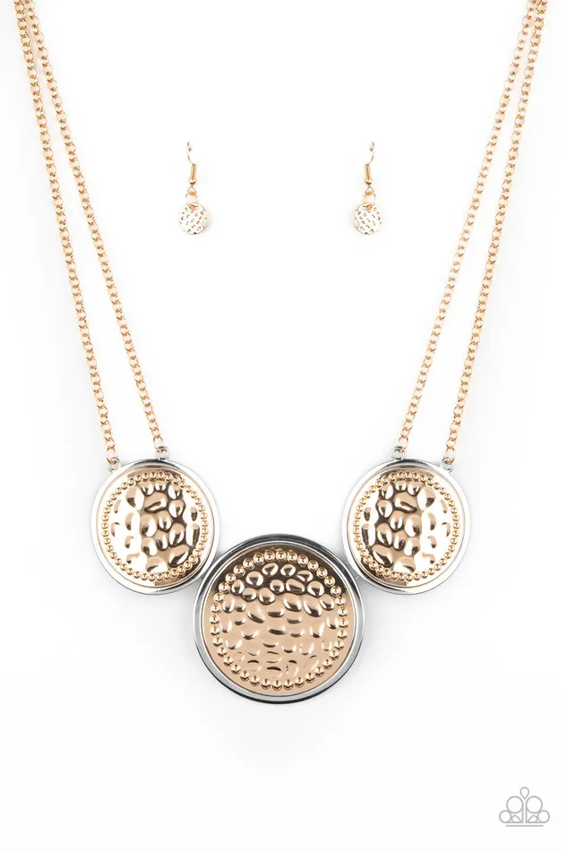 Necklaces All Eyes On U Jewelry Paparazzi Accessories Gladiator Glam Gold Paparazzi Necklace Necklaces All Eyes On U Jewelry Paparazzi Accessories Gladiator Glam Gold Paparazzi Necklace