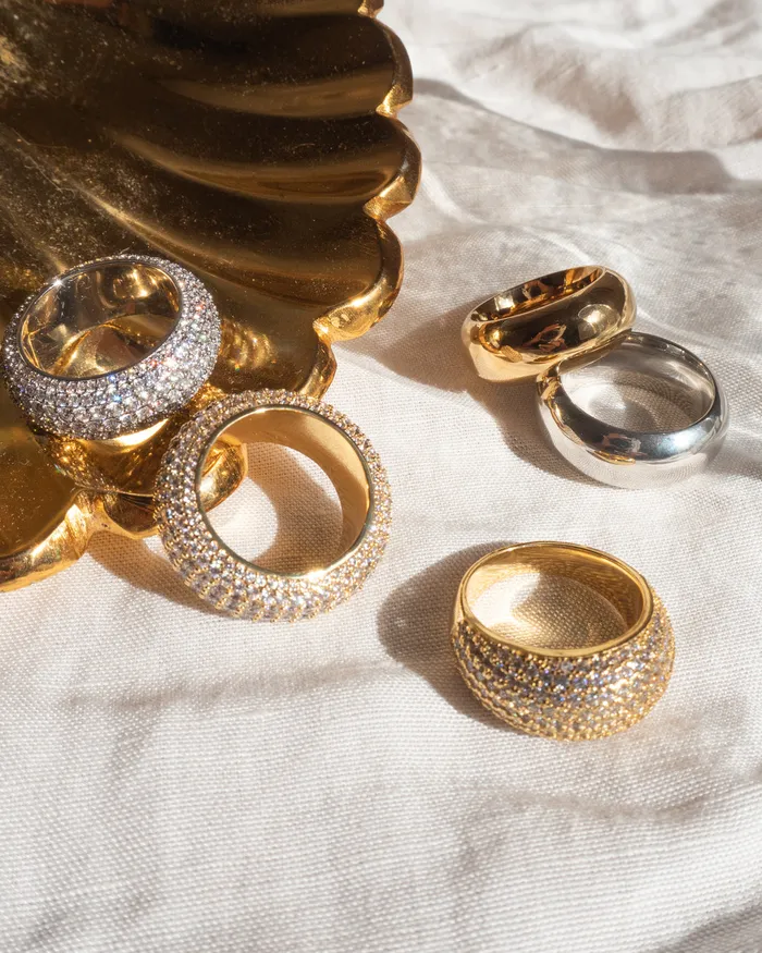 Rings Luv Aj XL Amalfi Ring Gold