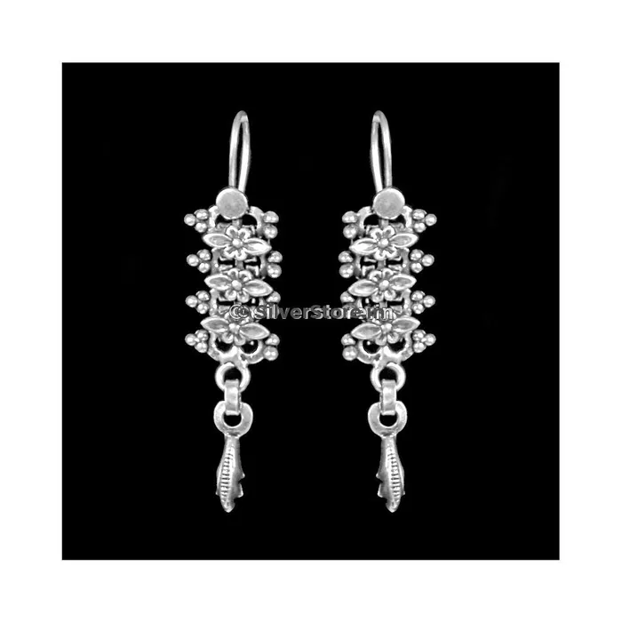 Rings silversrorein Silver Oxidised Earing