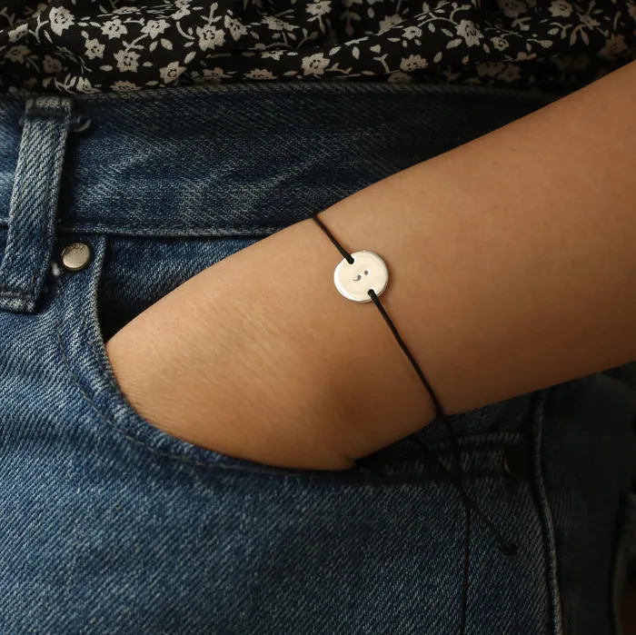 Semicolon Bracelet Ivy and Palette Bracelets