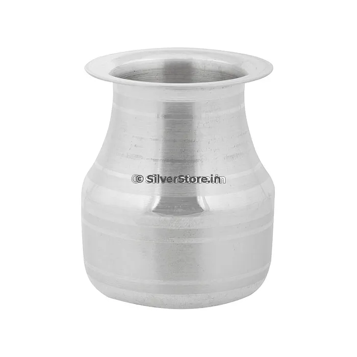 silversrorein Rings Pure Silver Lota with 990 BIS Hallmark 4 height