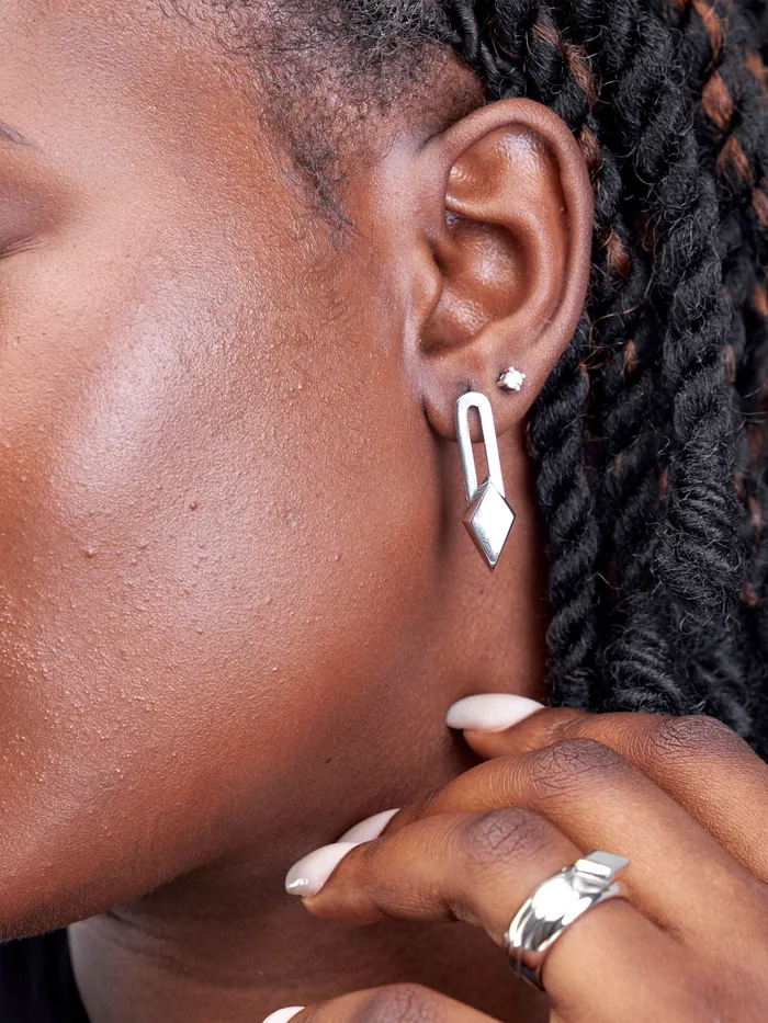 SOKO Earrings Tuliza Midi Sliding Spinner Mental Health Drop Earrings