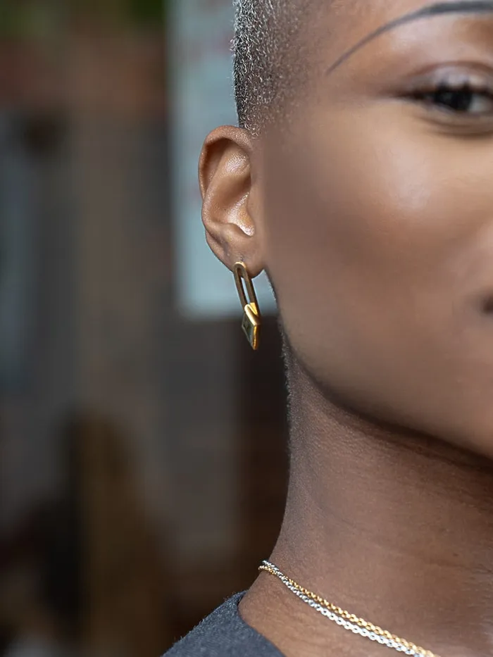 SOKO Earrings Tuliza Midi Sliding Spinner Mental Health Drop Earrings
