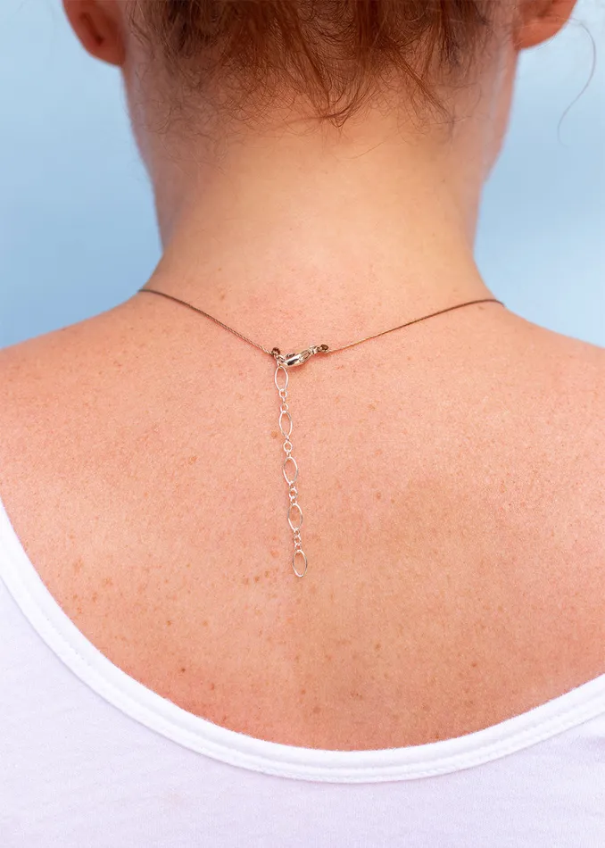 SoulKu Lemon Quartz Enneagram Necklace for Type Five Necklaces