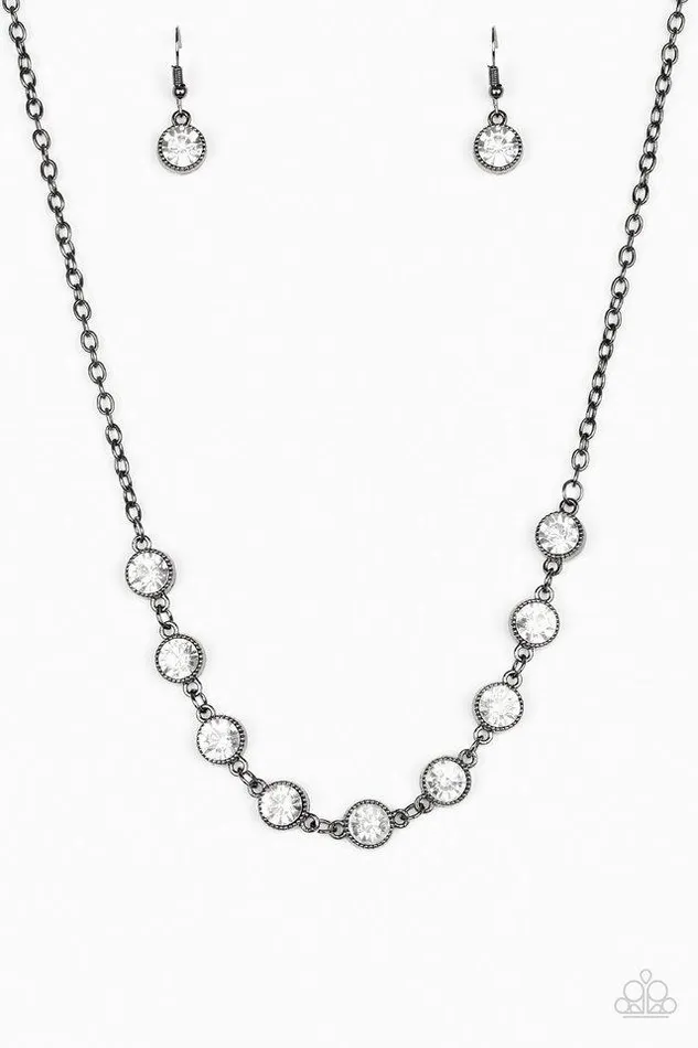Starlit Socials Black Paparazzi Necklace All Eyes On U Jewelry Paparazzi Accessories Necklaces