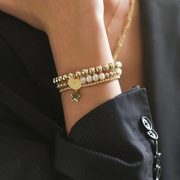 Suetables Bracelets Erin 7mm Ball Bracelet