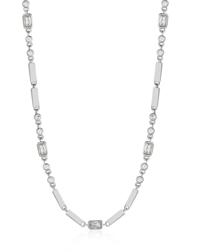 The Rossi Link Chain Necklace Silver Luv Aj Necklaces
