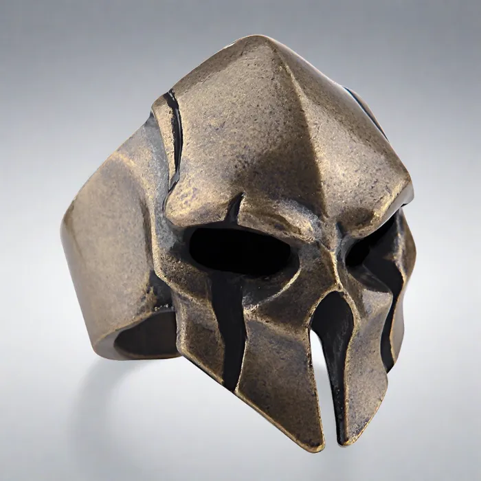 Viking Trinkets Draugr Slayer Metal Alloy Adjustable Ring Rings